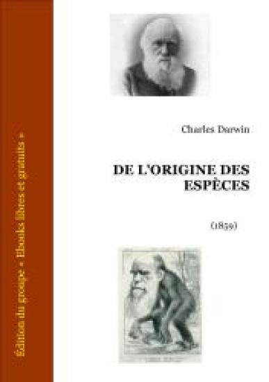 De l'origine des esp&egrave;ces